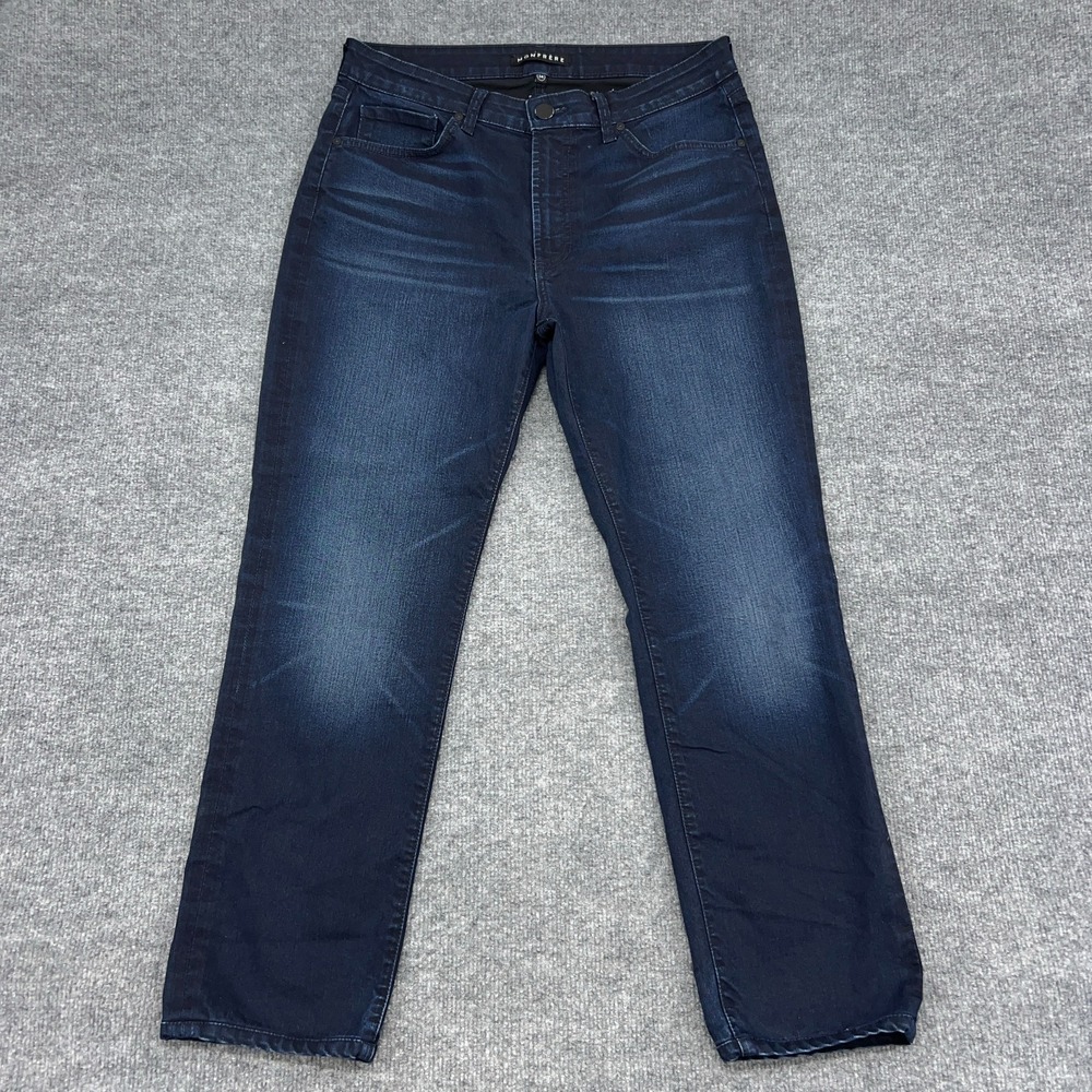 Monfrere Jeans Mens 34X27 Dark Japanese Denim Brando Slim Fit Cotton 5-Pockets